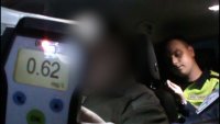 В минувшие выходные сотрудники ГИБДД выявили семь нетрезвых водителей