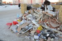 Строительные отходы не относятся к категории твердых бытовых отходов