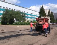 Ямочный ремонт на городских в КБУ планируют выполнить до конца июня
