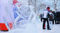 В Зеленогорске впервые состоялся "Фестиваль ледяных фигур"