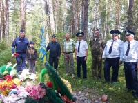 Ветераны ВВС почтили память летчиков, погибших под Лебедёвкой