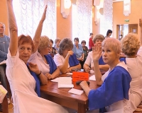 В зеленогорском Дворце культуры прошел зональный интеллектуальный турнир среди людей пожилого возраста
