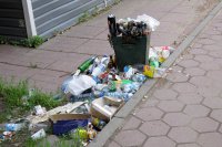 Порядка 30 кубометров мусора вывезли после празднования Дня города