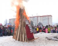 Проводы зимы прошли в Зеленогорске в минувшие выходные