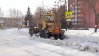 В этом году сотрудниками КБУ с дорог вывезено 27000 кубометров снега