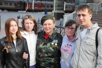 Зеленогорцы посещают места боев Сибирских дивизий