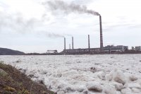 Уровень воды в реке Кан  упал  до обычных значений