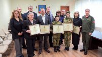 Зеленогорцам вручены благодарственные письма Министерства обороны Российской Федерации