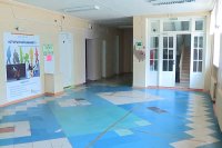 Начался ремонт в одном из помещений Ресурсного центра на Гагарина, 18