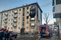 В утреннем пожаре в жилом доме Мира, 24 один человек погиб, эвакуировано – двадцать