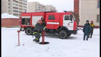 Пожарные готовятся к зиме