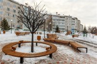 В городе Бородино завершилось обустройство современного парка для семейного отдыха