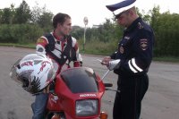 В отделе МВД начат масштабный рейд «Мотоциклист»
