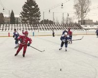 Зеленогорск с визитом посетила хоккейная команда при Правительстве Красноярского края &quot;Енисейские медведи&quot;