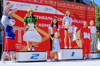 Анастасия Карпенко в летнем фестивале «Готов к труду и обороне» заняла первое место
