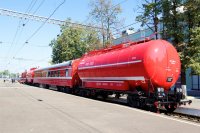 На станции в Уяре будет дежурить пожарный поезд нового поколения