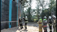 В специальном управлении №19 прошла общая летняя тренировка для руководящего состава всех пожарных частей