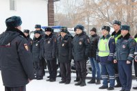 В отделе МВД Зеленогорска прошел открытый строевой смотр полицейских нарядов
