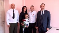 В зеленогорском военкомате торжественно вручили Орден Мужества Дмитрию Овечкину