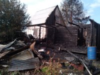 Оставленный включенным электроприбор привел к пожару в четвертом садоводстве