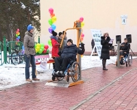 У инвалидов-колясочников появилось доступное место для занятий физкультурой