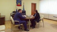 Глава города Михаил Сперанский сегодня провел встречу с председателем Счетной палаты Еленой Богер