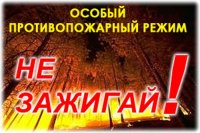 С 20 апреля в Красноярском крае вводится особый противопожарный режим