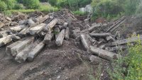 В Зеленогорске общественники вновь обнаружили свалку со строительными отходами