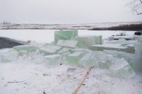 Из-за вандалов строительство ледового городка в Заозерном срывается