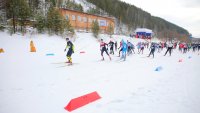 В Зеленогорске состоялся ежегодный массовый лыжный забег "Лыжня России 2024"
