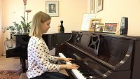 Юная пианистка Антонина Аверьянова побывала в сочинском Центре &quot;Сириус&quot;