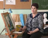 Ольга Герасина - увлеченный художник и опытный учитель – героиня следующей истории к 8 Марта