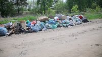 Борьба со стихийными свалками в первом садоводстве продолжается