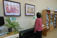 В библиотеке открылась фотовыставка «Город Futuris» – «Растут этажи»