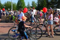 В День России на велопробег вышли более 300 горожан