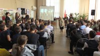 Школьники провели телемост со сверстниками из Белоруссии