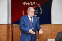 Губернатор Виктор Толоконский провел встречу с членами Федерации профсоюзов Красноярского края