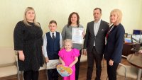 Глава города вручил награды всероссийских конкурсов зеленогорским юным талантам