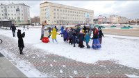 В день народного единства России зеленогорцы встали в хоровод