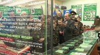 В военно-историческом музее ц/о "Витязь" открылась новая экспозиция - "Уголок танкиста"