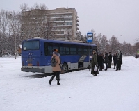 Из-за непогоды автобусы 551 маршрута сняли с рейса