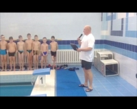 Начинающих пловцов СДЮСШОР «Олимп» посвятили в спортсмены