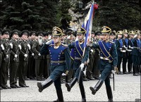 Зеленогорцы Игорь Круговых и Павел Звонцев начали службу в Президентском полку