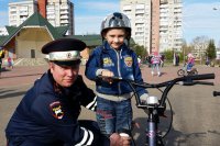 Велопарад проведен в «декаду дорожной безопасности детей»