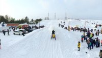 В экстрим-парке "Золинский" впервые состоялся большой зимний фестиваль экстремальных видов спорта "Царь горы"