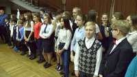 Зеленогорских учащихся посвятили в участники Российского движения школьников