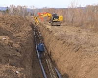 Завершается капитальный ремонт водопровода между станцией осветления и поселками Октябрьский, Орловка, «1000 и 88 дворов»