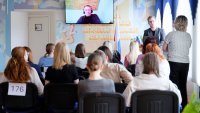 Школьники установили телемост с волонтёром из Венгрии