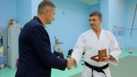 Мастер спорта России международного класса по дзюдо Алексей Шершнев показал мастер-класс