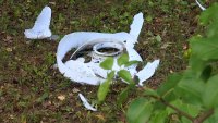 В городской сквере орудовали вандалы